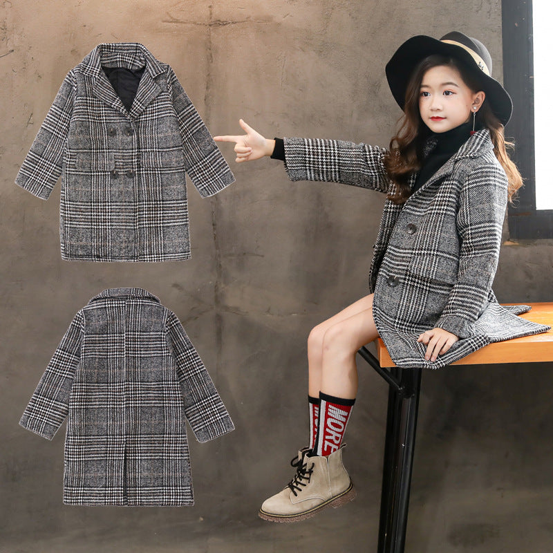 Gray Plaid Houndstooth Girls Winter Coat – Stylish & Warm Coats for GiStylish Gray Plaid Houndstooth Coat for Girls – Perfect for Winter
Keep your little one warm and stylish with this chic girls winter coat in a classic gray plaid hou0Stef's Store
