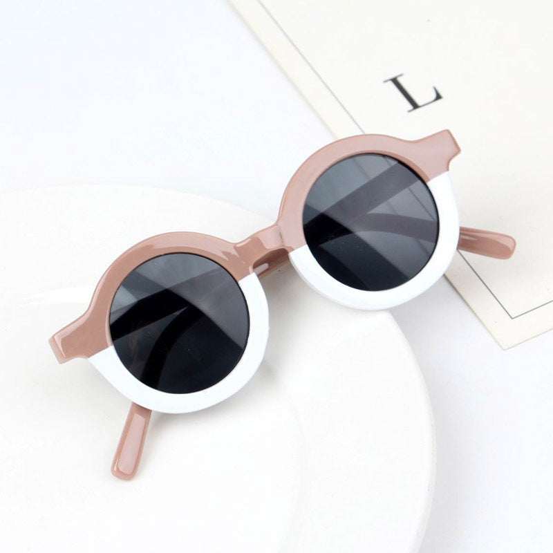 Children's Fashion Round Leopard Print Patchwork ShadesProduct Information:


 Material: PC
 
 Style: fashion retro
 
 Frame material: PC
 
 Lens material: resin
 
 Anti-UV grade: 400
 
 Visible light perspective rate: 80Stef's Store