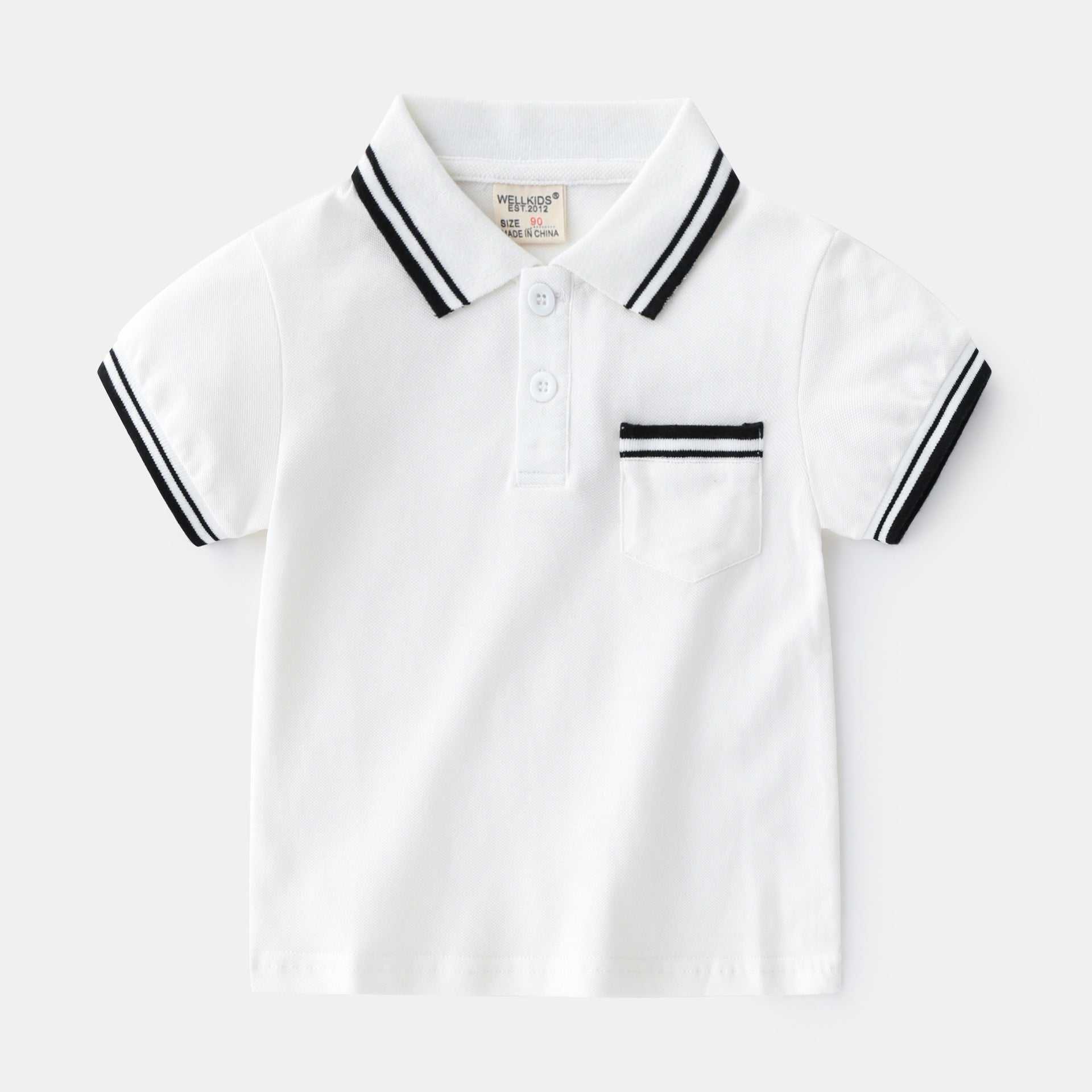 Boys' T-Shirt Summer Polo ShirtProduct information:
 


 Supply category: Spot
 
 Applicable gender: male
 
 style: Casual
 
 Whether hooded: not hooded
 
 sleeve length: short sleeve
 
 Suitable 0Stef's Store