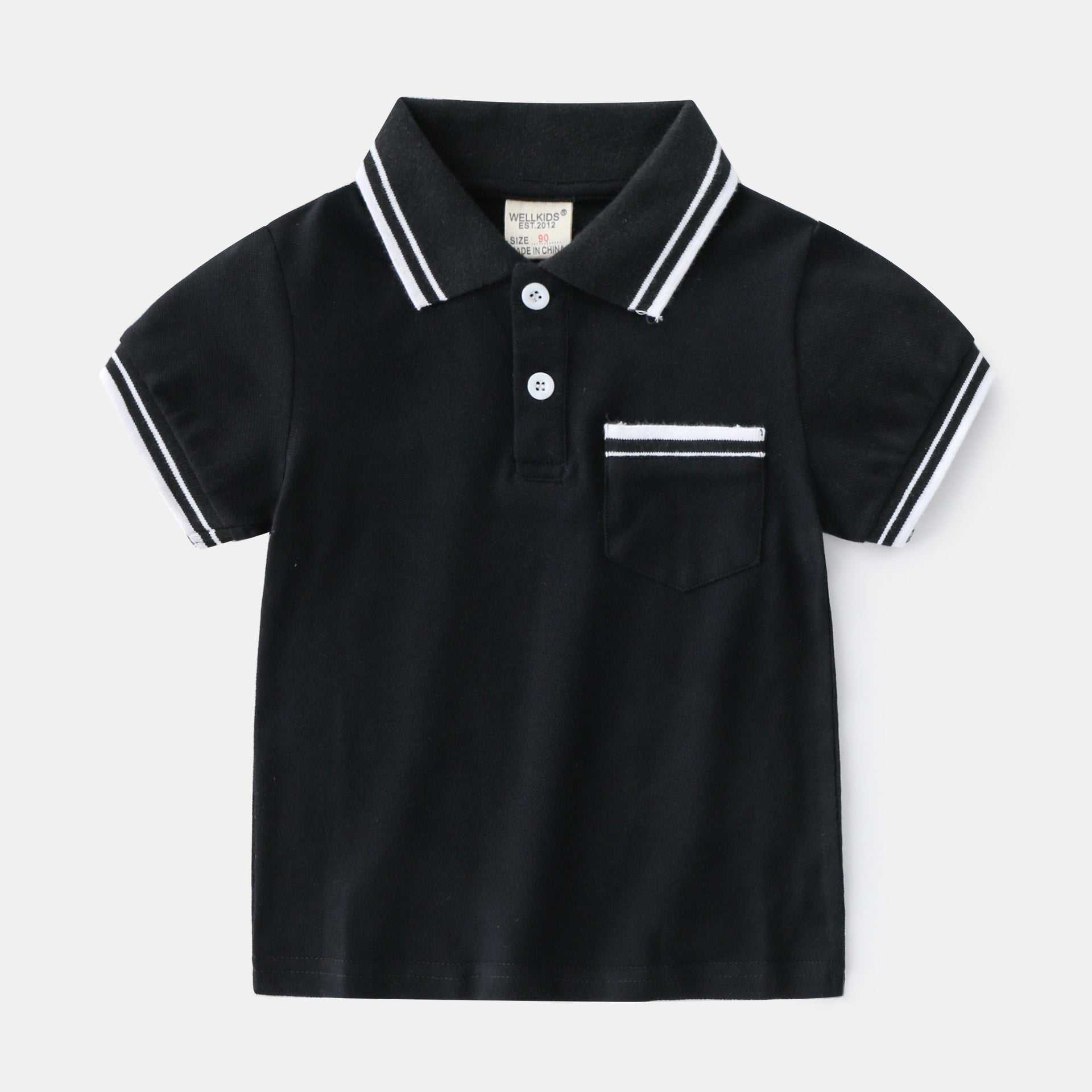 Boys' T-Shirt Summer Polo ShirtProduct information:
 


 Supply category: Spot
 
 Applicable gender: male
 
 style: Casual
 
 Whether hooded: not hooded
 
 sleeve length: short sleeve
 
 Suitable 0Stef's Store