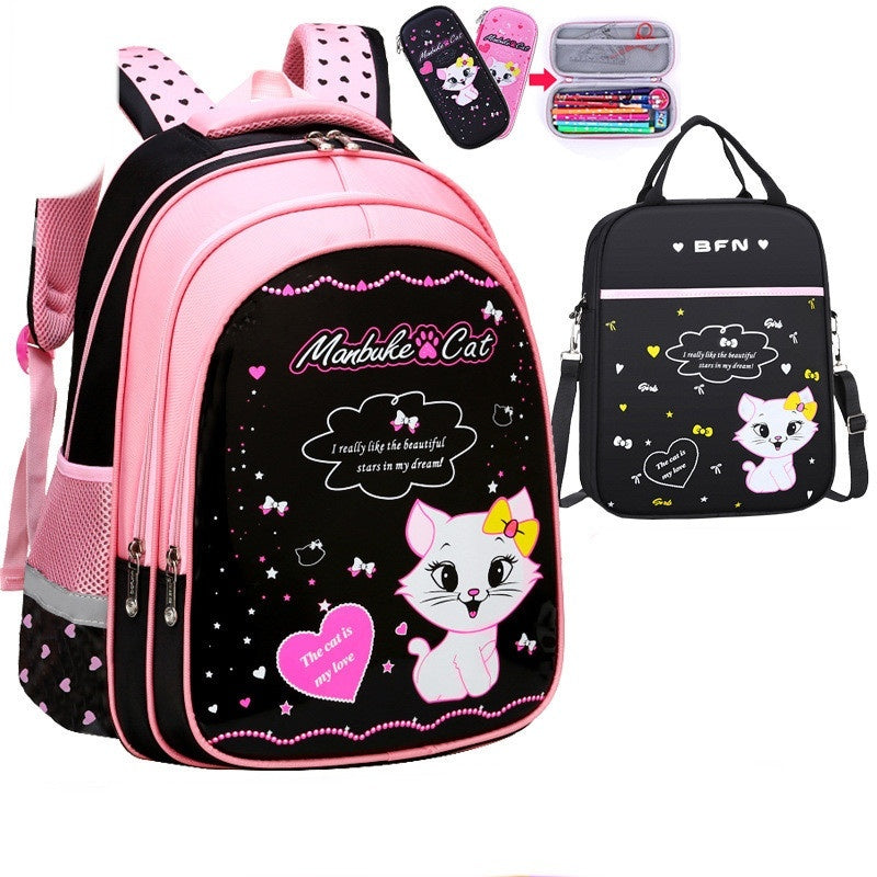 Kids School Cute Cat Print Kids BackpacksAdorable Functionality: Kids School Cute Cat Print Backpack for Daily Adventures
When it comes to gearing up for school, your little one deserves the perfect blend o0Stef's Store