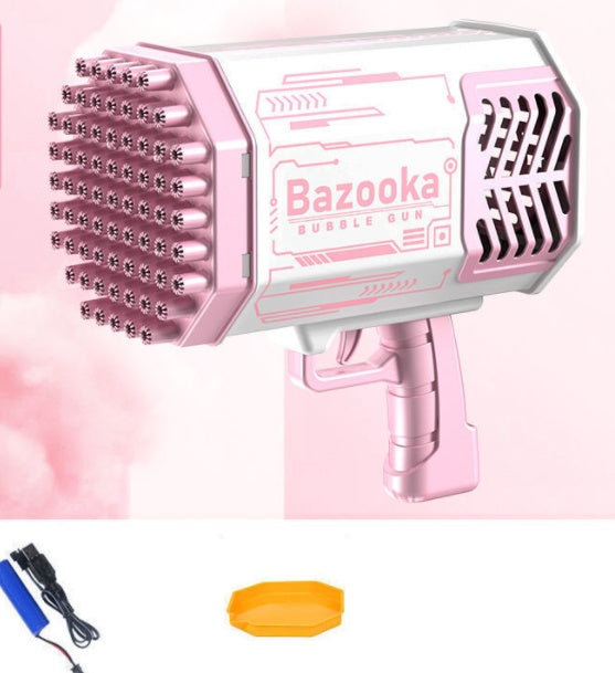 Bubble Gun Rocket 69 Holes Soap Bubbles Machine Gun Shape Automatic BlExperience the Magic of Bubbles with Our Bubble Gun Rocket 69 Holes – The Ultimate Bubble Guns Toy for Kids!
Turn ordinary playtime into an unforgettable adventure w0Stef's Store