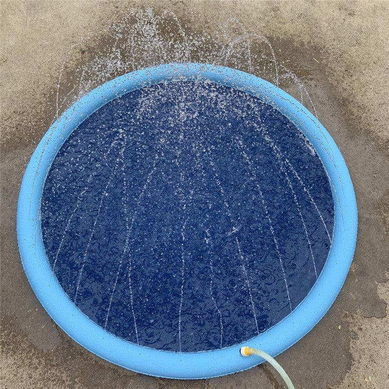 Non-Slip Splash Pad For Kid And Pet Pool Dog Pool Summer Outdoor WaterNon-Slip Splash Pad for Kids and Pets – A Refreshing Summer Delight
Bring summer fun to your backyard with our Non-Slip Splash Pad for Kids and Pets, the ultimate ki0Stef's Store