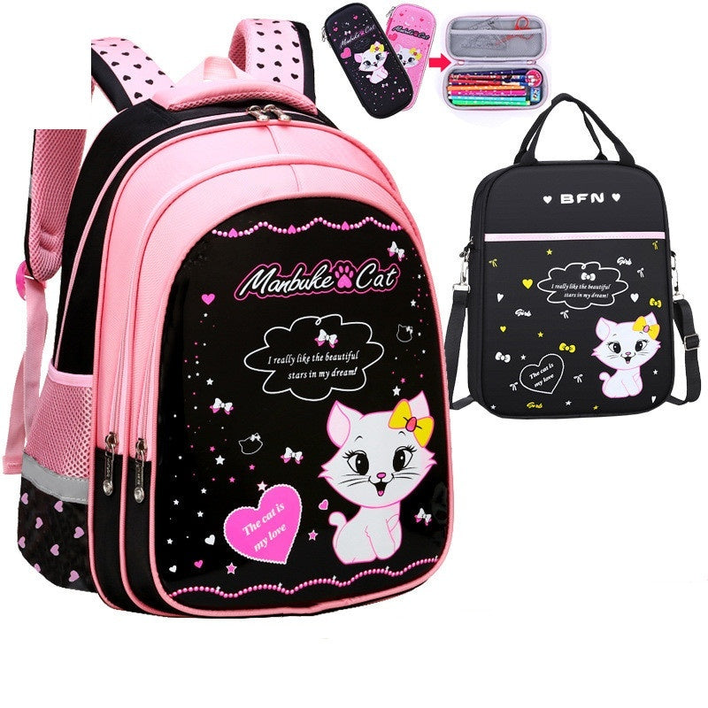 Kids School Cute Cat Print Kids BackpacksAdorable Functionality: Kids School Cute Cat Print Backpack for Daily Adventures
When it comes to gearing up for school, your little one deserves the perfect blend o0Stef's Store