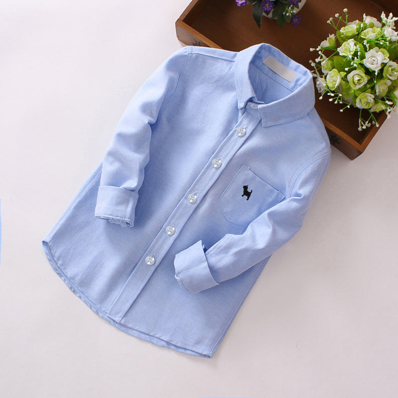Children's Shirts Boys' Long-sleeved Boys ShirtElegant Comfort: The Perfect Boys Shirt for Every Young Gentleman
A timeless essential in every young gentleman’s wardrobe, the Boys Shirt remains a staple of both c0Stef's Store
