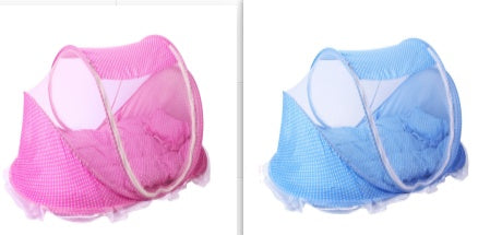 Foldable Baby Bed with Pillow Set – Portable and Comfortable Baby BedProduct Description:
Introducing the Foldable Baby Bed Net with Pillow Set, a versatile and essential accessory for your little one’s comfort and safety. As parents,0Stef's Store