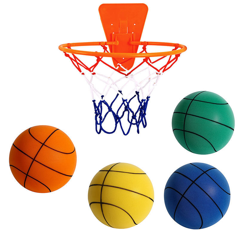 Silent High Density Foam Sports Ball Indoor Mute Basketball Soft ElastSilent High Density Foam Sports Ball – Indoor Mute Basketball Soft Elastic Ball for Children
The Silent High Density Foam Sports Ball is the perfect addition to your0Stef's Store