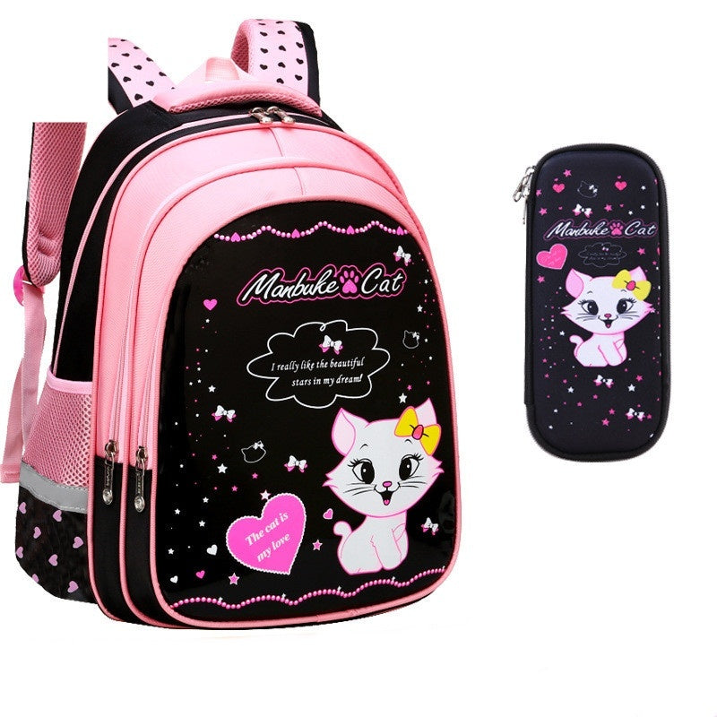 Kids School Cute Cat Print Kids BackpacksAdorable Functionality: Kids School Cute Cat Print Backpack for Daily Adventures
When it comes to gearing up for school, your little one deserves the perfect blend o0Stef's Store