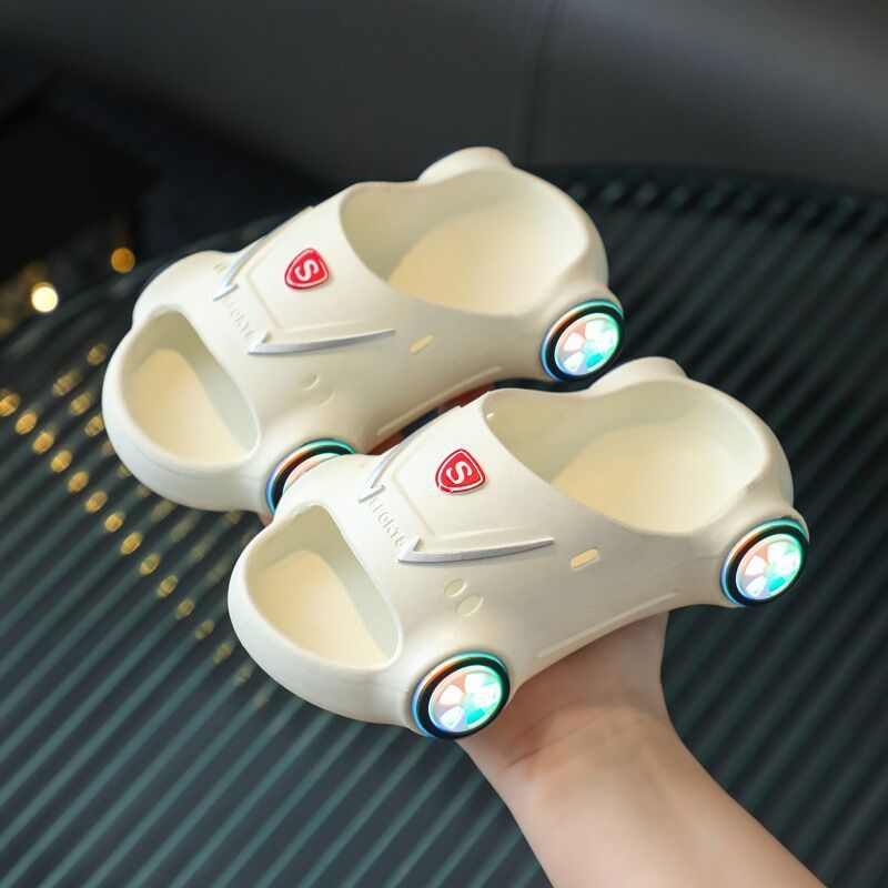 Kids Glow In Dark Slippers Cartoon Car Sandals Children Sandals Anti SLight Up Every Step – Kids Glowing Slippers Cartoon Car Sandals
When it comes to fun, comfort, and safety, nothing beats a pair of glow in dark slippers for your lit0Stef's Store