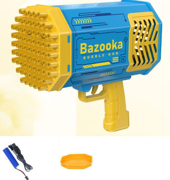 Bubble Gun Rocket 69 Holes Soap Bubbles Machine Gun Shape Automatic BlExperience the Magic of Bubbles with Our Bubble Gun Rocket 69 Holes – The Ultimate Bubble Guns Toy for Kids!
Turn ordinary playtime into an unforgettable adventure w0Stef's Store