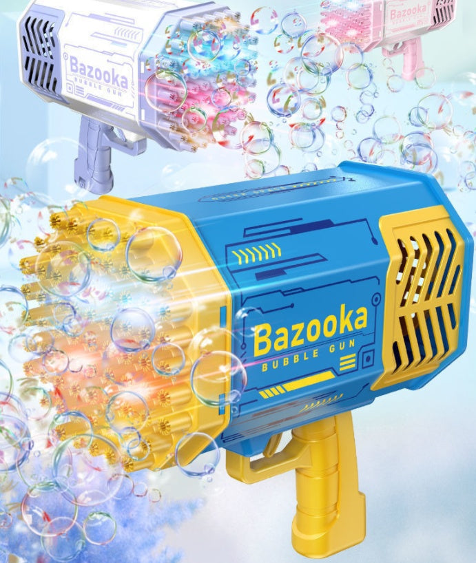 Bubble Gun Rocket 69 Holes Soap Bubbles Machine Gun Shape Automatic BlExperience the Magic of Bubbles with Our Bubble Gun Rocket 69 Holes – The Ultimate Bubble Guns Toy for Kids!
Turn ordinary playtime into an unforgettable adventure w0Stef's Store