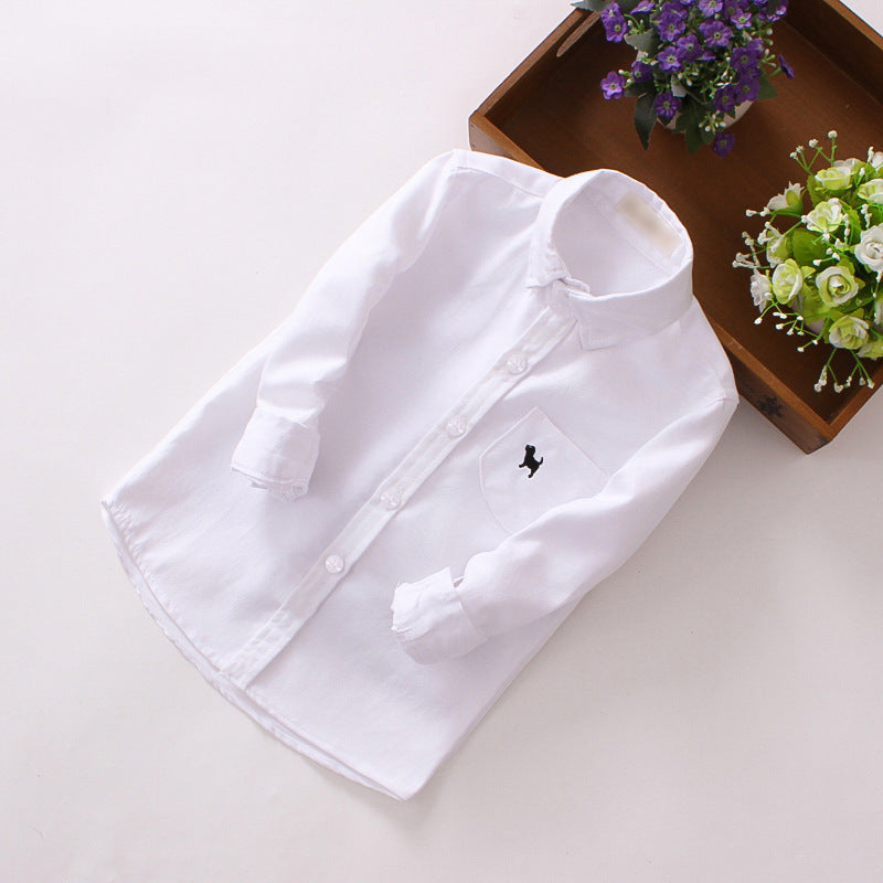 Children's Shirts Boys' Long-sleeved Boys ShirtElegant Comfort: The Perfect Boys Shirt for Every Young Gentleman
A timeless essential in every young gentleman’s wardrobe, the Boys Shirt remains a staple of both c0Stef's Store